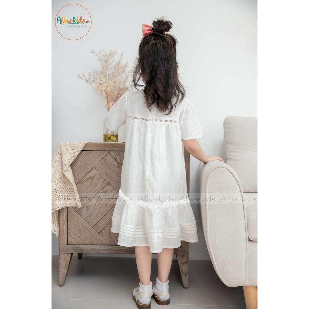 Váy cho bé gái ALBER KIDS công chúa trắng Elsa xinh đẹp Angel Dress cho trẻ em 2,3,4,5,6,7,8,9,10,11,12 tuổi [V14