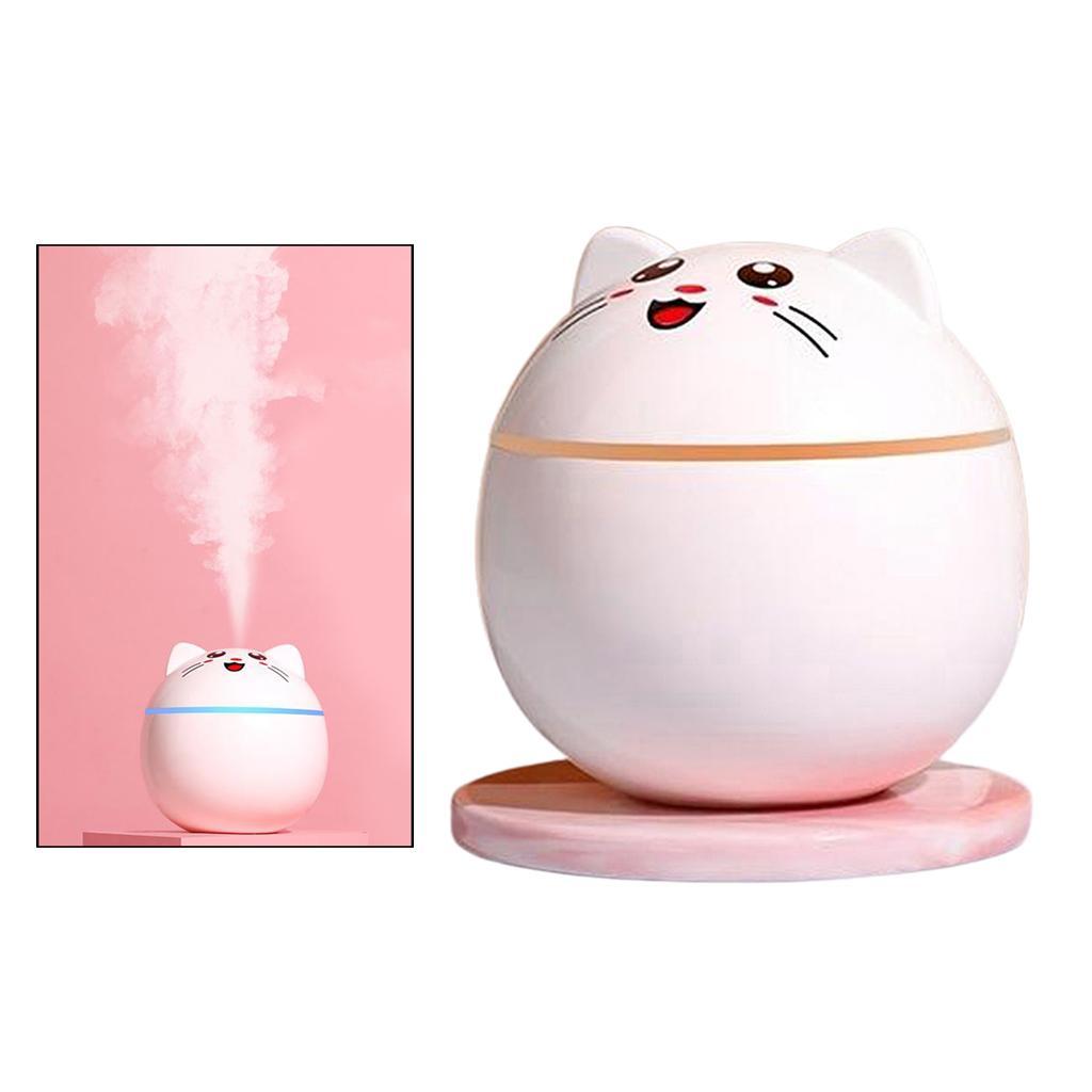 Humidifier Air Purifier Ultrasonic Aroma Diffuser LED USB Lamp 300ML