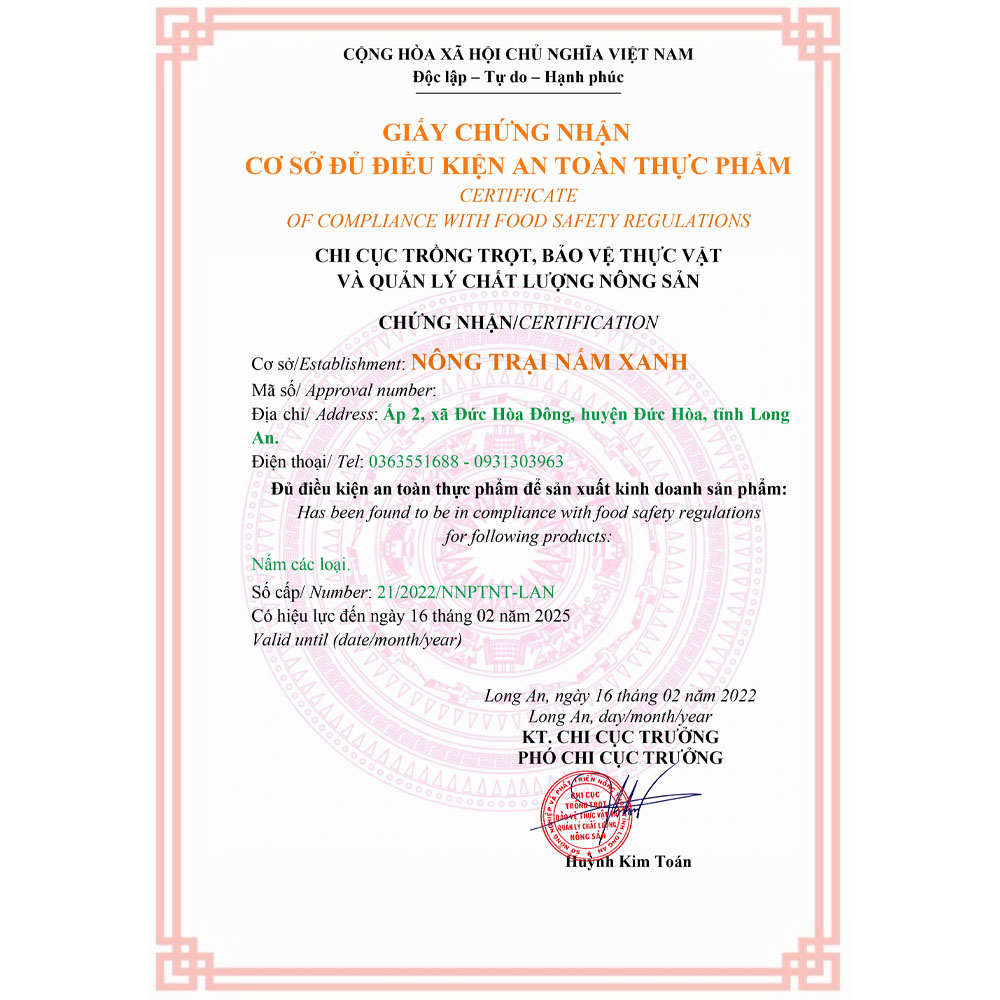 Combo Lẩu Nấm Happy 300gr - Nông Trại Nấm Xanh