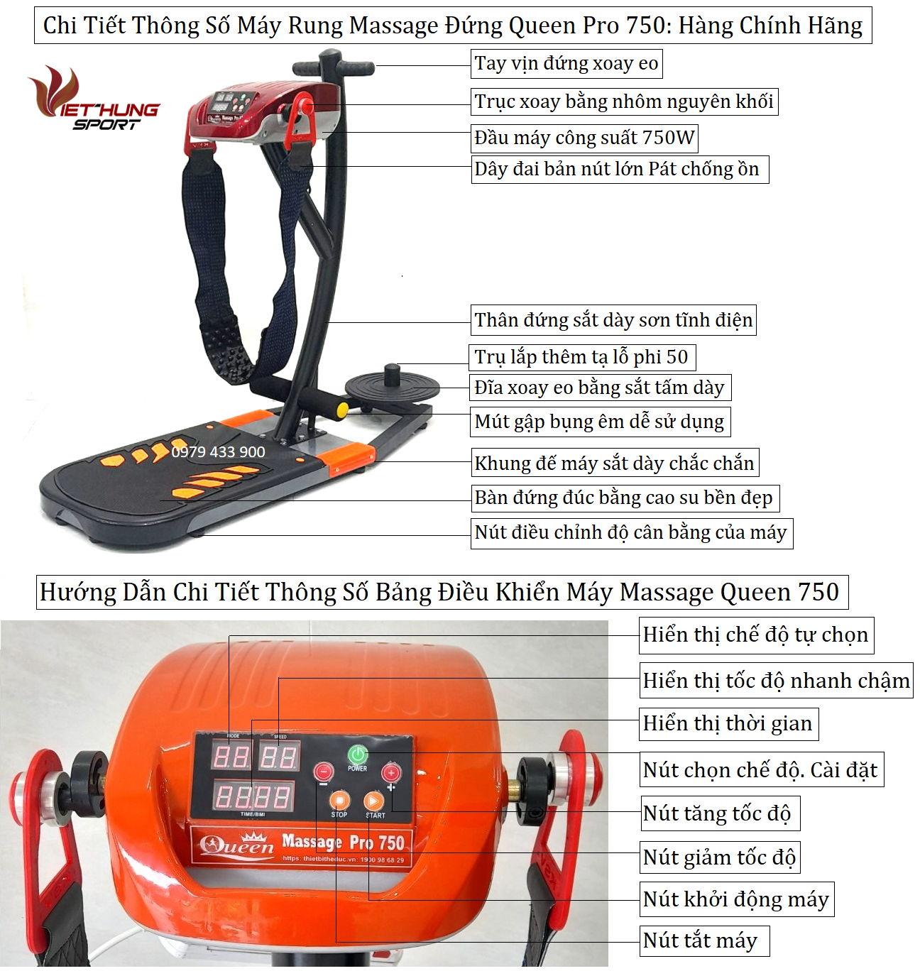 Máy Rung Massage Bụng Đứng Queen Pro-750- Điều Chỉnh 50 Cấp Độ Có Xoay Eo Gập bụng. Mẫu mới dây đai lớn pát móc chống ồn. Bảo hàng đổi mới 12 tháng