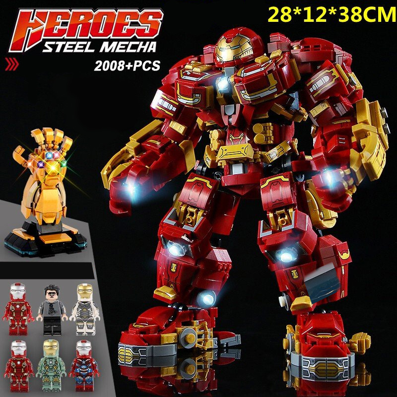 Mô hình lắp ráp Hulkbuster iron man – 76066