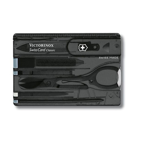 Dao xếp đa năng SwissCard Onyx màu đen, trong hộp 0.7133.T3 Victorinox