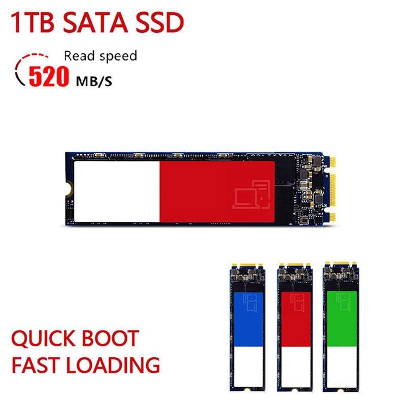 1 Ổ Cứng Ngoài Tốc Độ Cao M.2 SSD M.2 NGFF SATA3.0 1TB Cho Máy Tính
