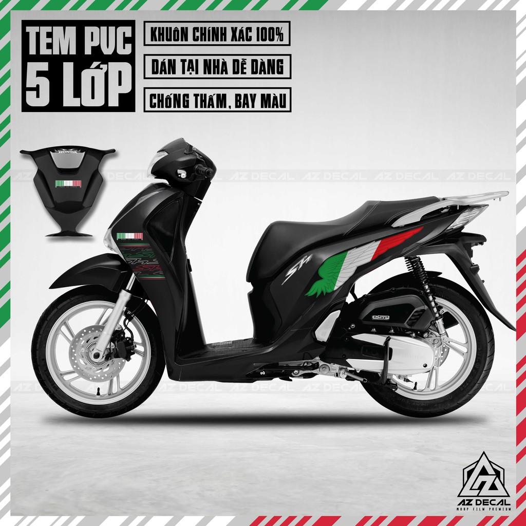 Tem Xe SH Italia Wings | SH12 | Chất Liệu Decal Chống Bay Màu, Chống Nước, Dán Xe 2017 - 2021