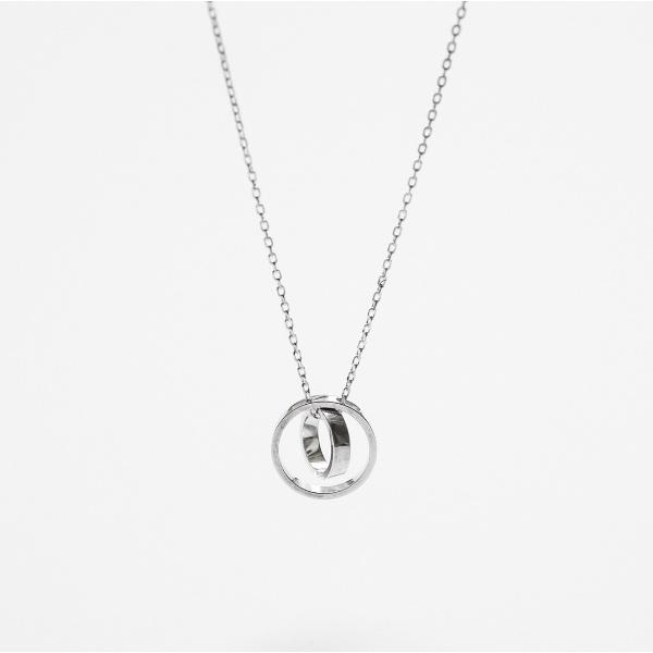 Dây chuyền bạc 925 Orbit - Shimmer Silver