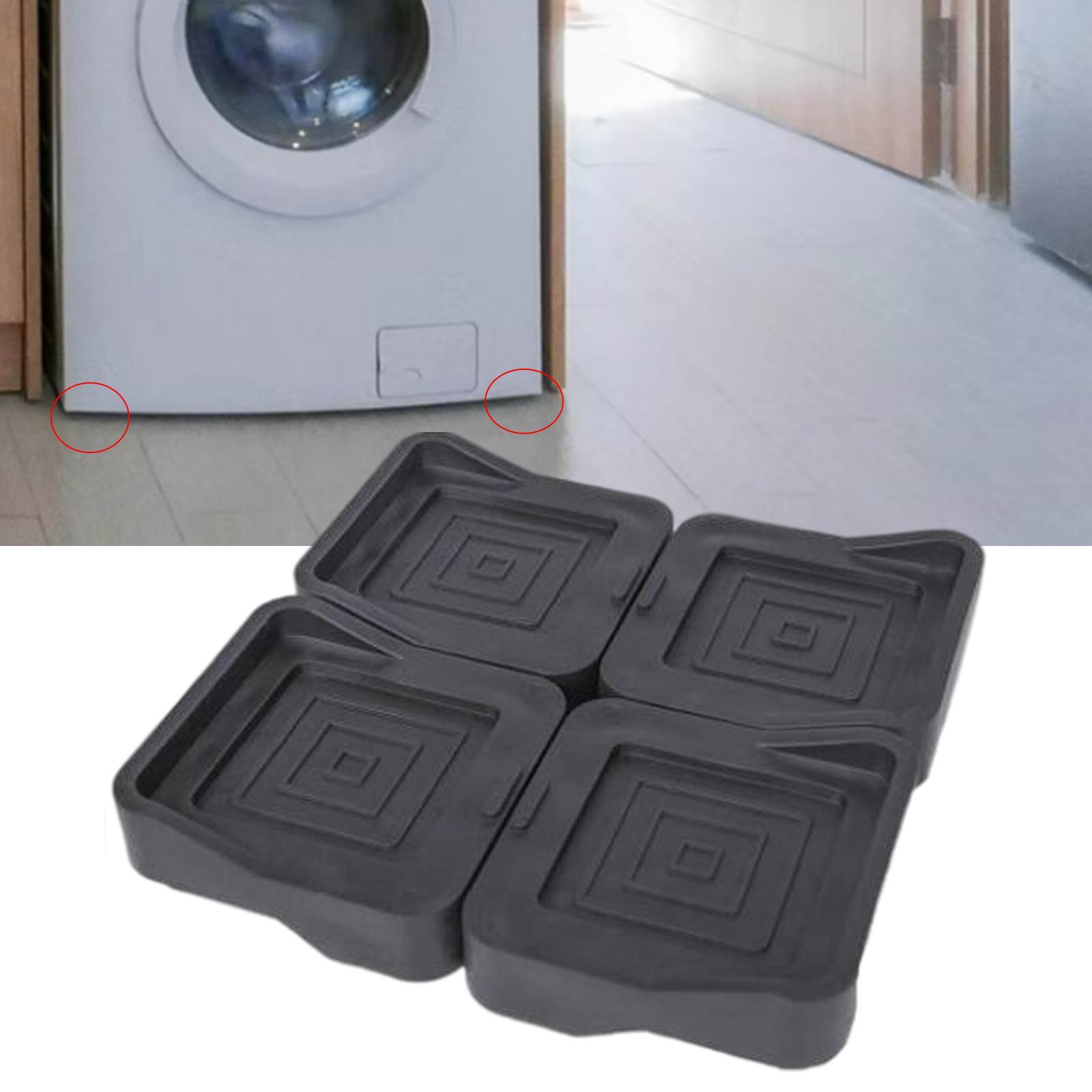 4x Anti Vibration Washer Feet Pads Washing Machine Base Keep Peace Universal