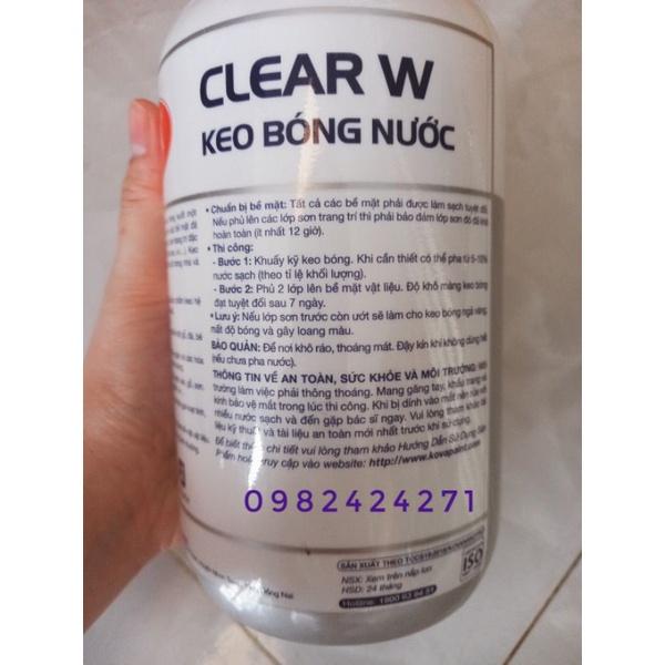 Keo bóng nước Clear W 1kg