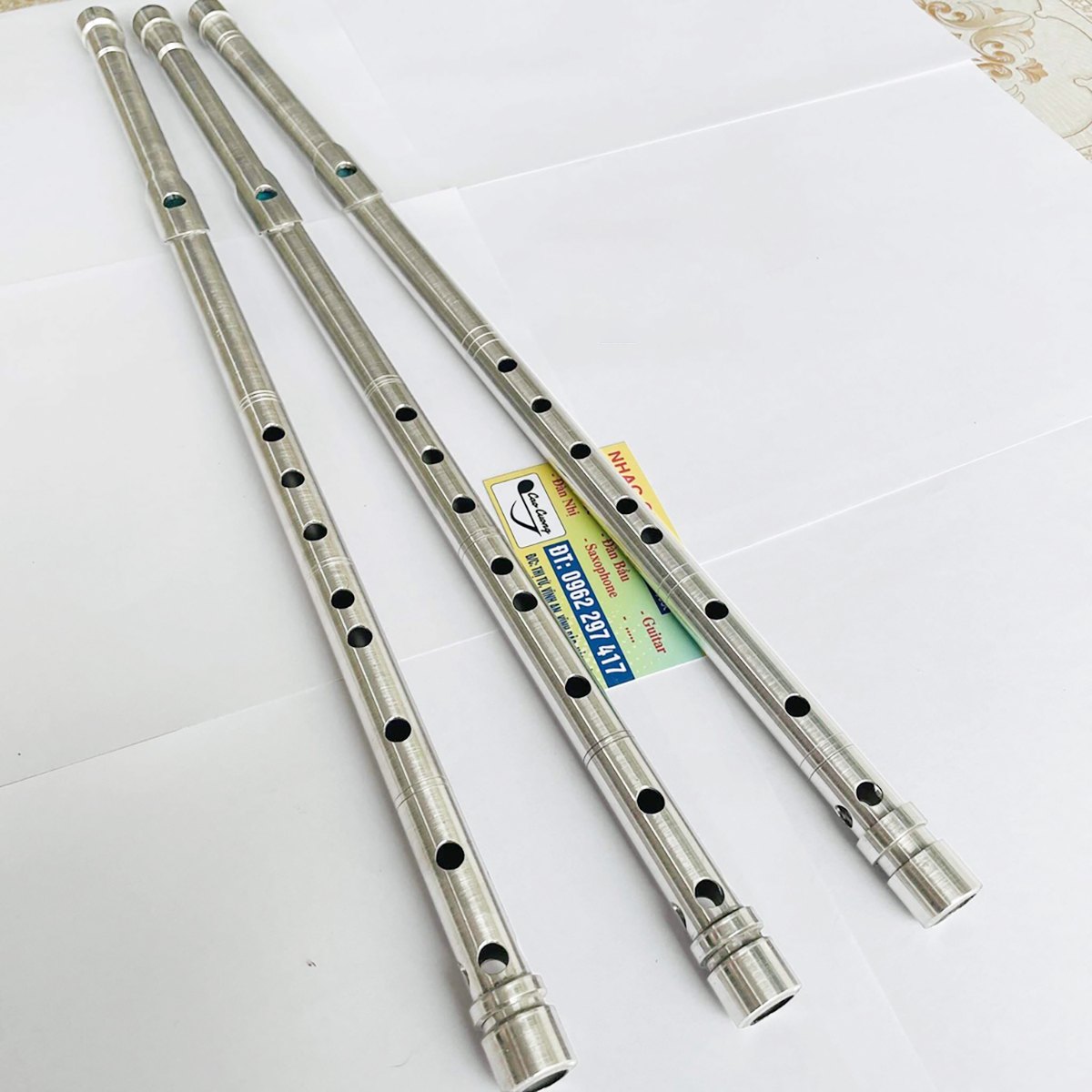 Sáo Inox C5 Cao Cấp Âm Chuẩn