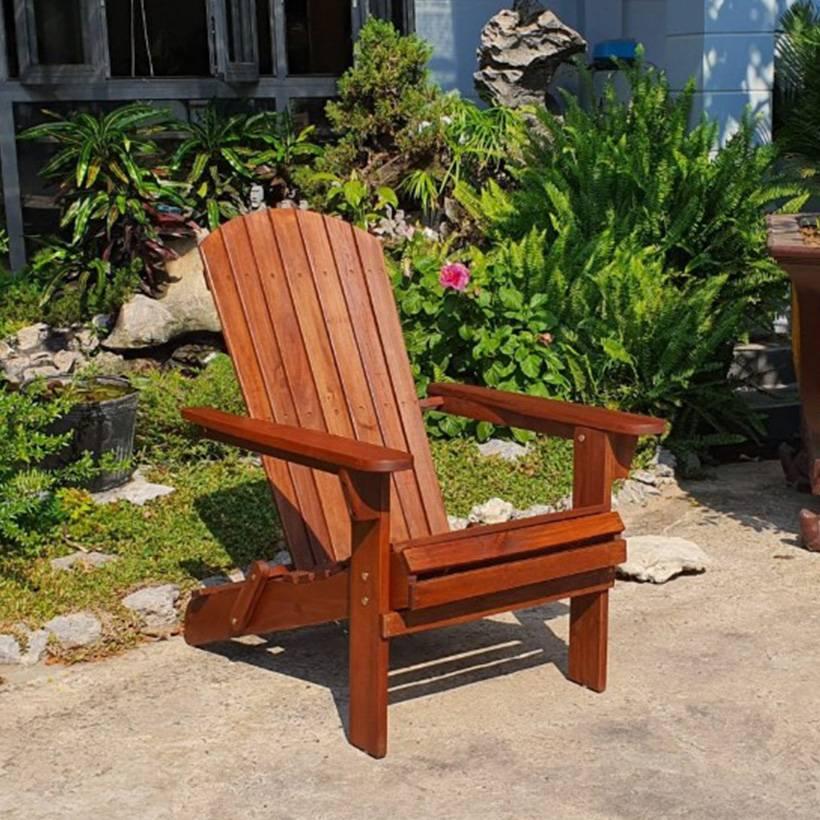 Ghế gấp thư giãn Adirondack gỗ keo IBIE