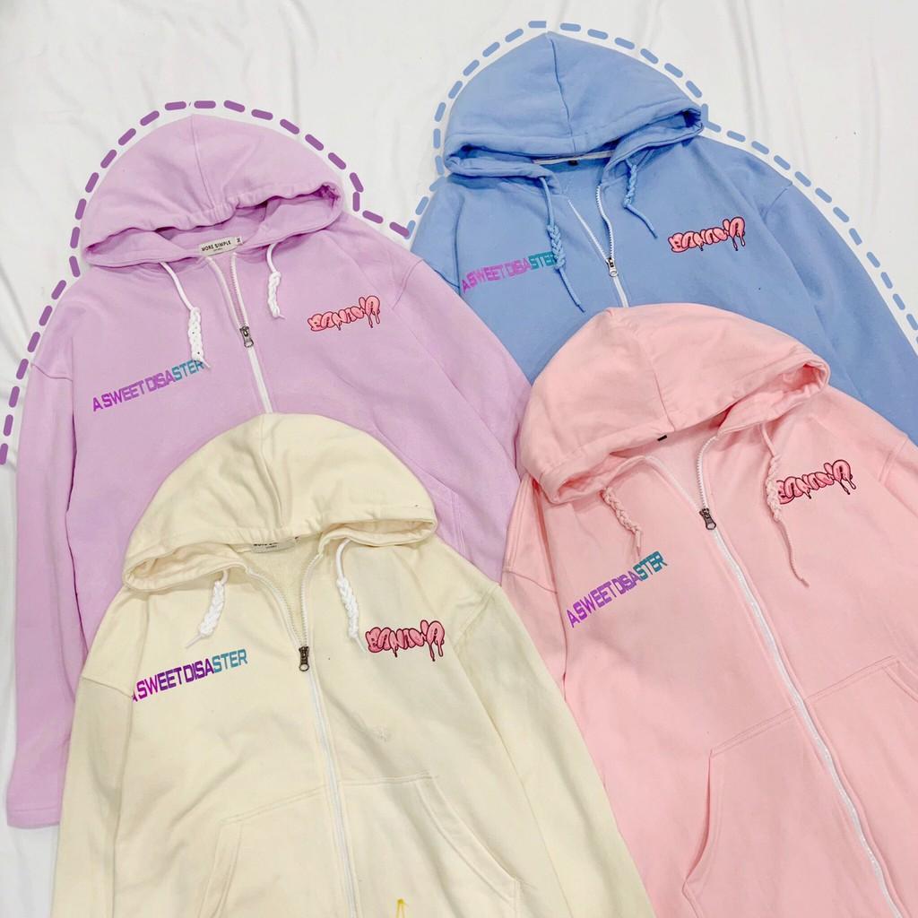 ÁO SALE RẺ VÔ ĐỊCH Áo Khoác Hoodie Nỉ Form Rộng BANAWA Ulzzang