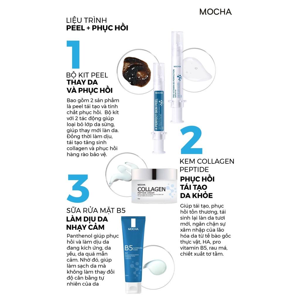 Mua 1 Tặng 4 ,Peel Da Vi Tảo Mix retinol , Tái Tạo Da Sinh Học Chính Hãng - MOCHA