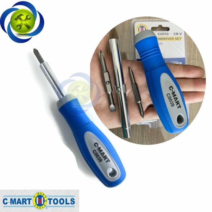 Tua vít đổi đầu C-mart C0039 6 trong 1