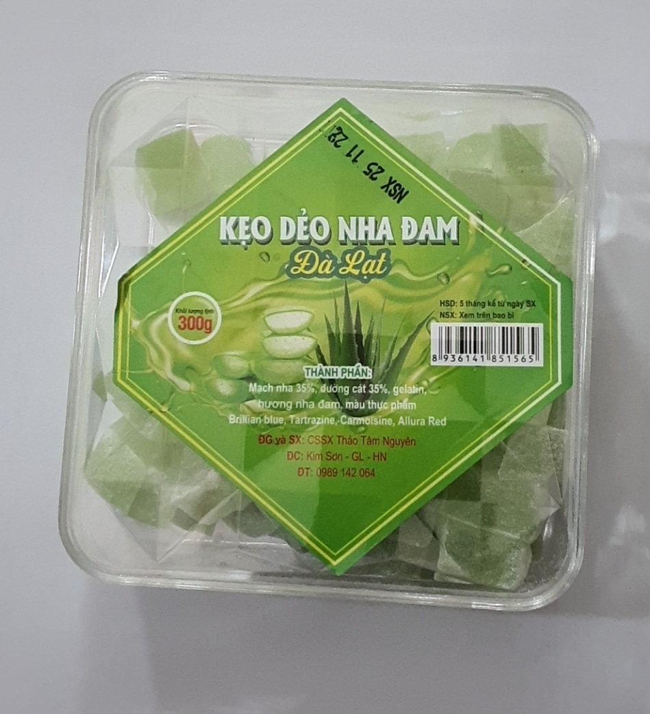 Kẹo dẻo Đà Lạt các vị 300g (khoai môn,bắp,nha đam,dâu)