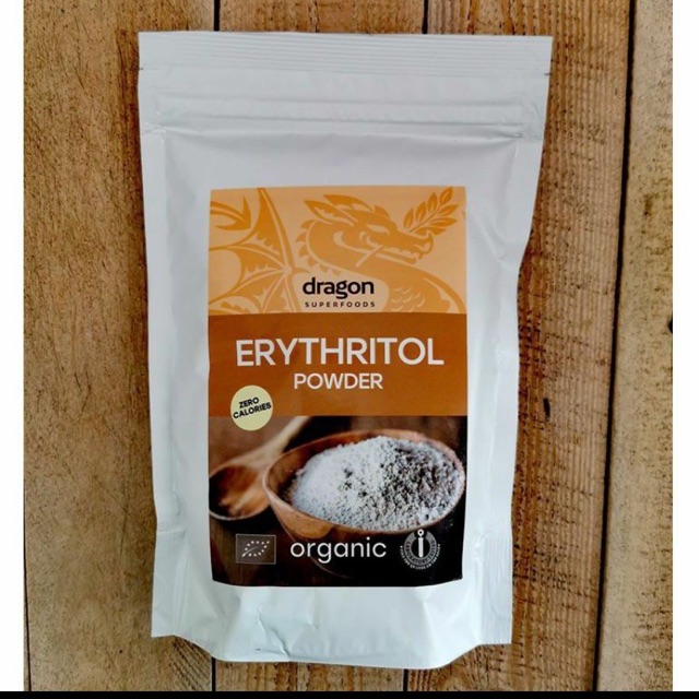 Chất tạo ngọt Erythritol hữu cơ Dragon Superfoods 250g