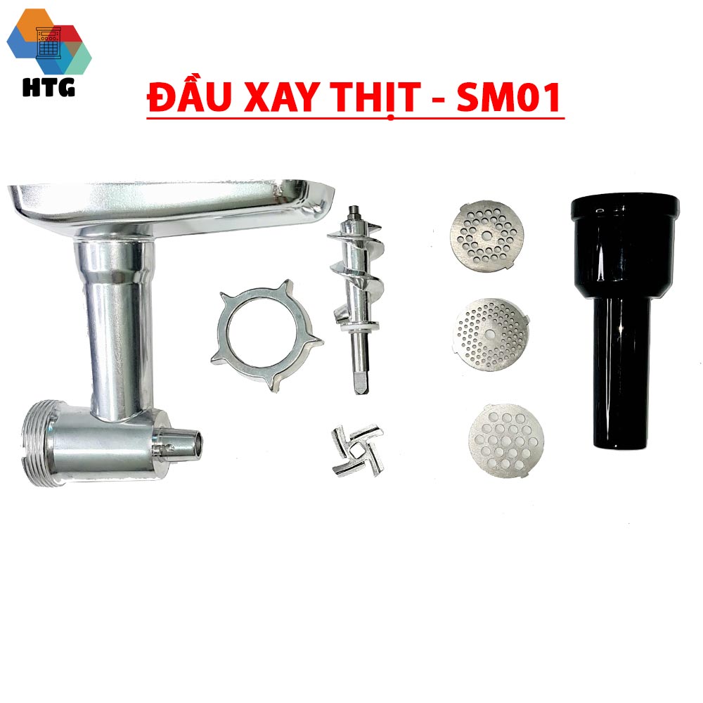 Bộ Phụ kiện mở rộng chức năng Xay Thịt Nạc cho Máy nhồi trộn bột SM01 dung tích 8 lít