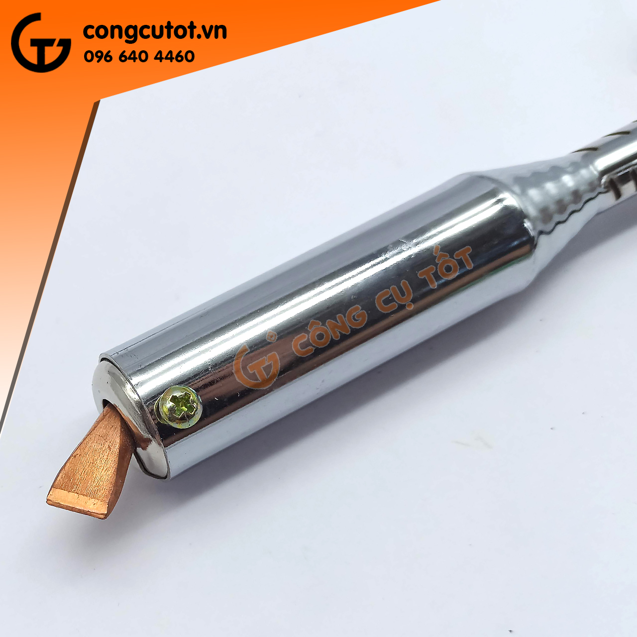 Mỏ hàn dẹp cán gỗ Berrylion 150W