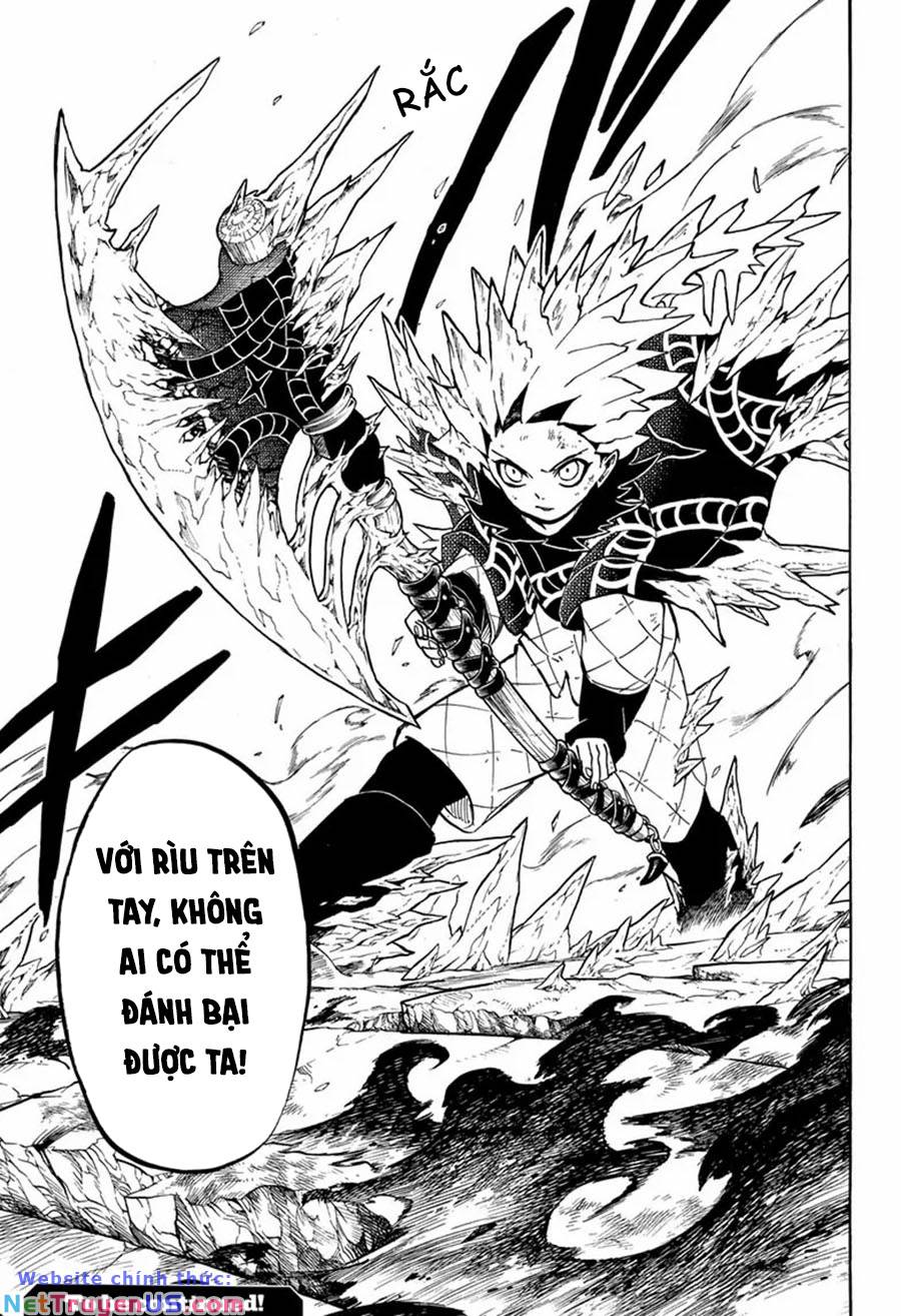 gill: "không ai có thể đánh bại ta khi ta dùng rìu!" chapter 13 21