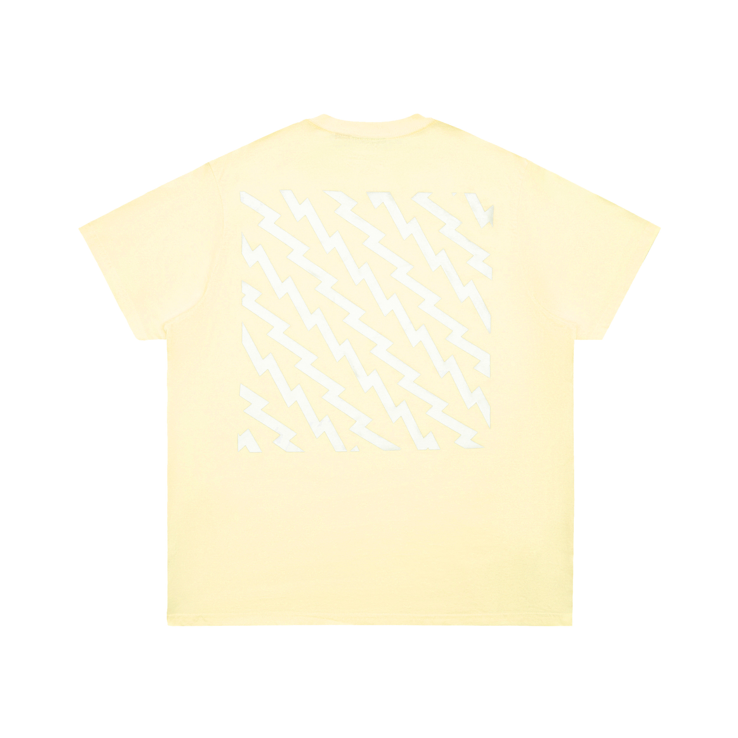 Áo Thun 5THEWAY Tay Ngắn Vàng aka 5THEWAY /zigzag/ SQUARE TEE in LEMON ICING