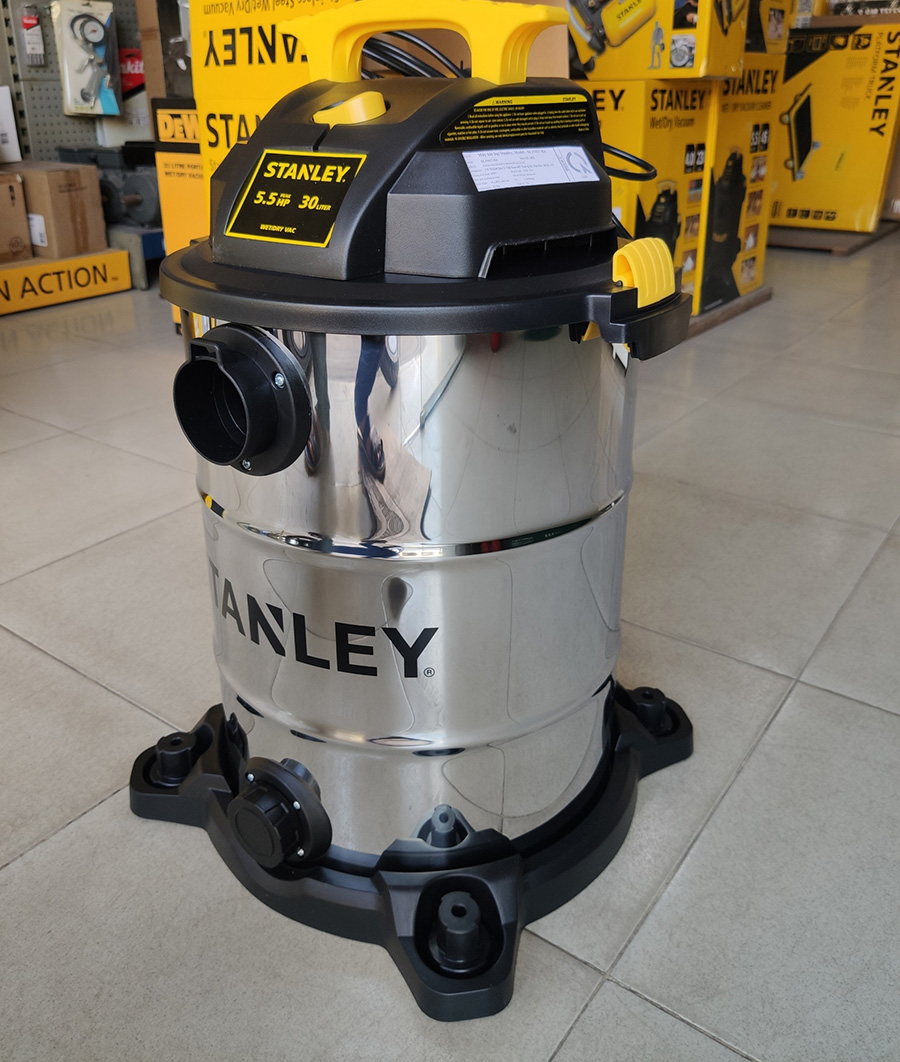 Máy Hút Bụi Công Nghiệp Hút Khô Và Ướt USA Stanley SL19417-8A - 30 lít/ Công suất 4000W (5.5HP) - Hàng Chính Hãng