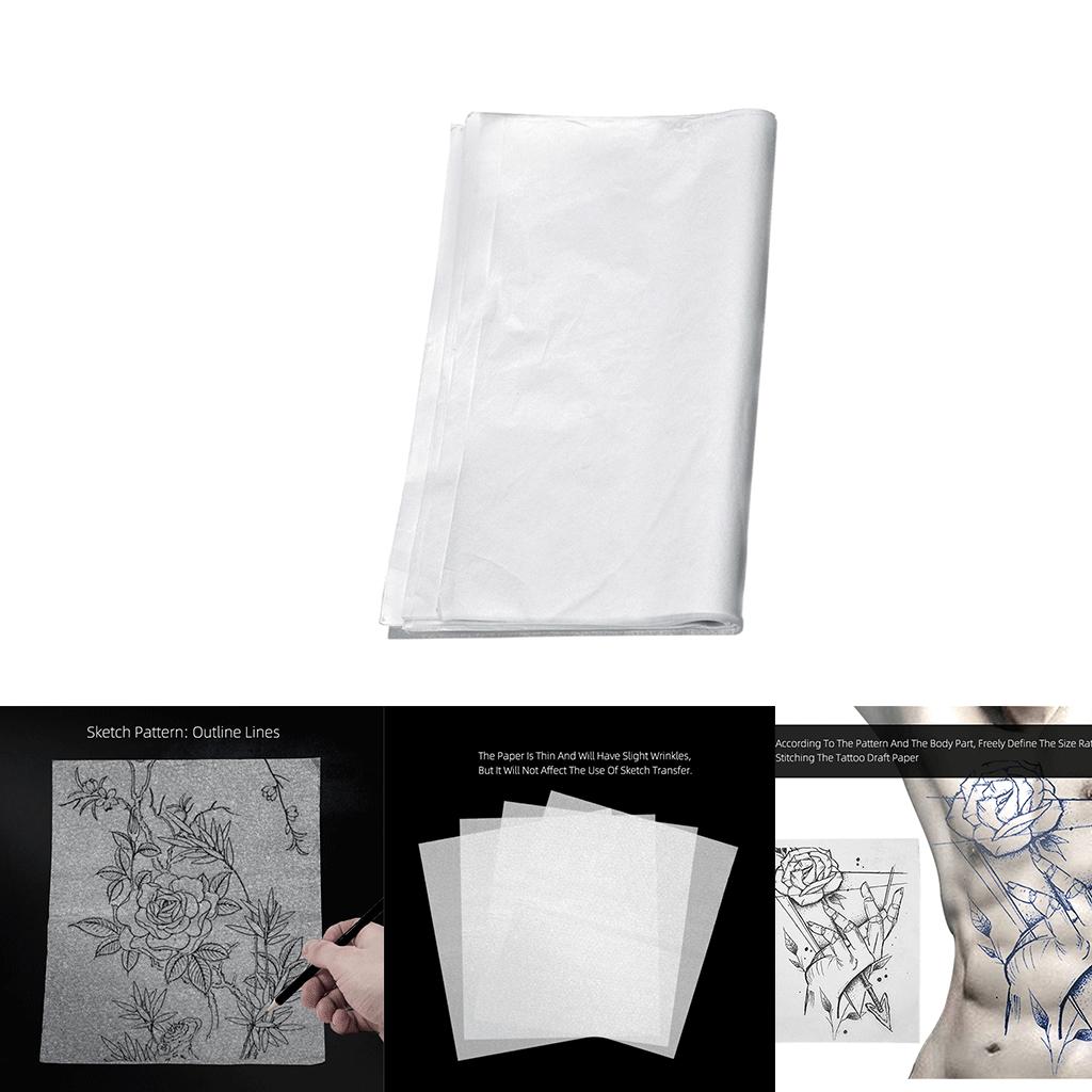 Lots 100 Pcs Translucent Tracing Paper Art Drawing Calligraphy Sheet