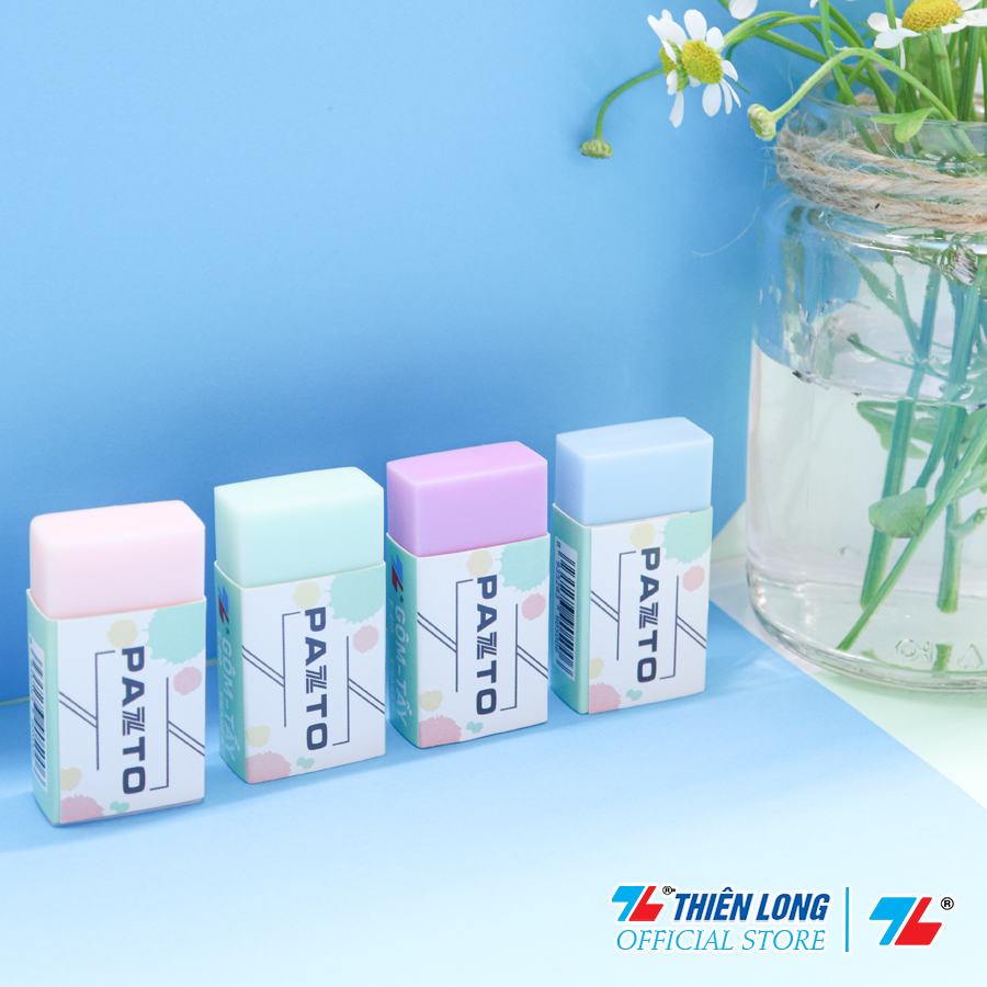 Gôm tẩy không mùi Pastel Pazto Thiên Long E-010 - Màu ngẫu nhiên