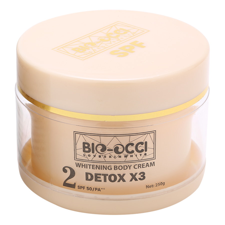 Kem Body Khoá Trắng Whitening Body Cream Bio-Occi D0250 (250gr)