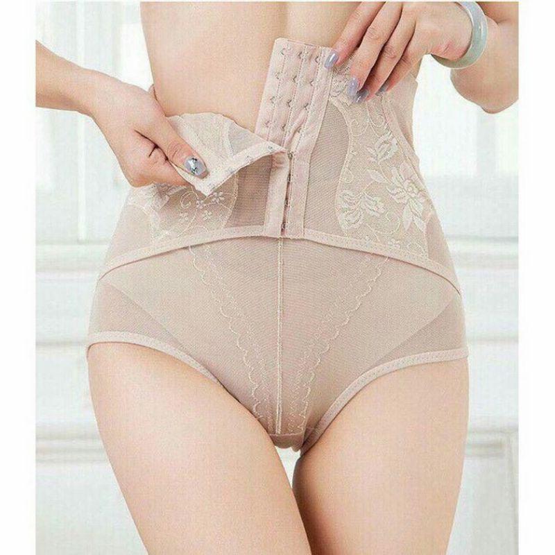 HOTT - Quần lót Ghen Nịt Bụng Định Hình Móc Cài Tiện Dụng