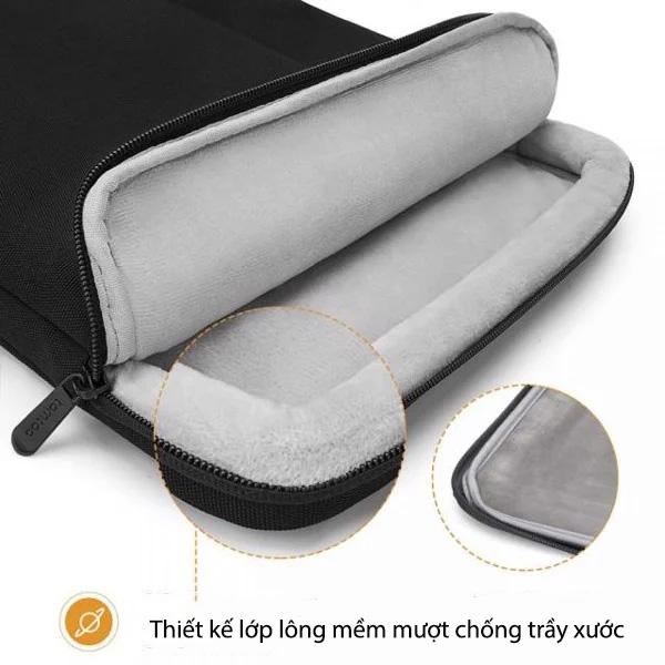 TÚI XÁCH CHỐNG SỐC TOMTOC BRIEFCASE CHO MACBOOK PRO 15” NEW bảo vệ hoàn hảo chống va đập và trầy xước cho máy tính - HÀNG CHÍNH HÃNG