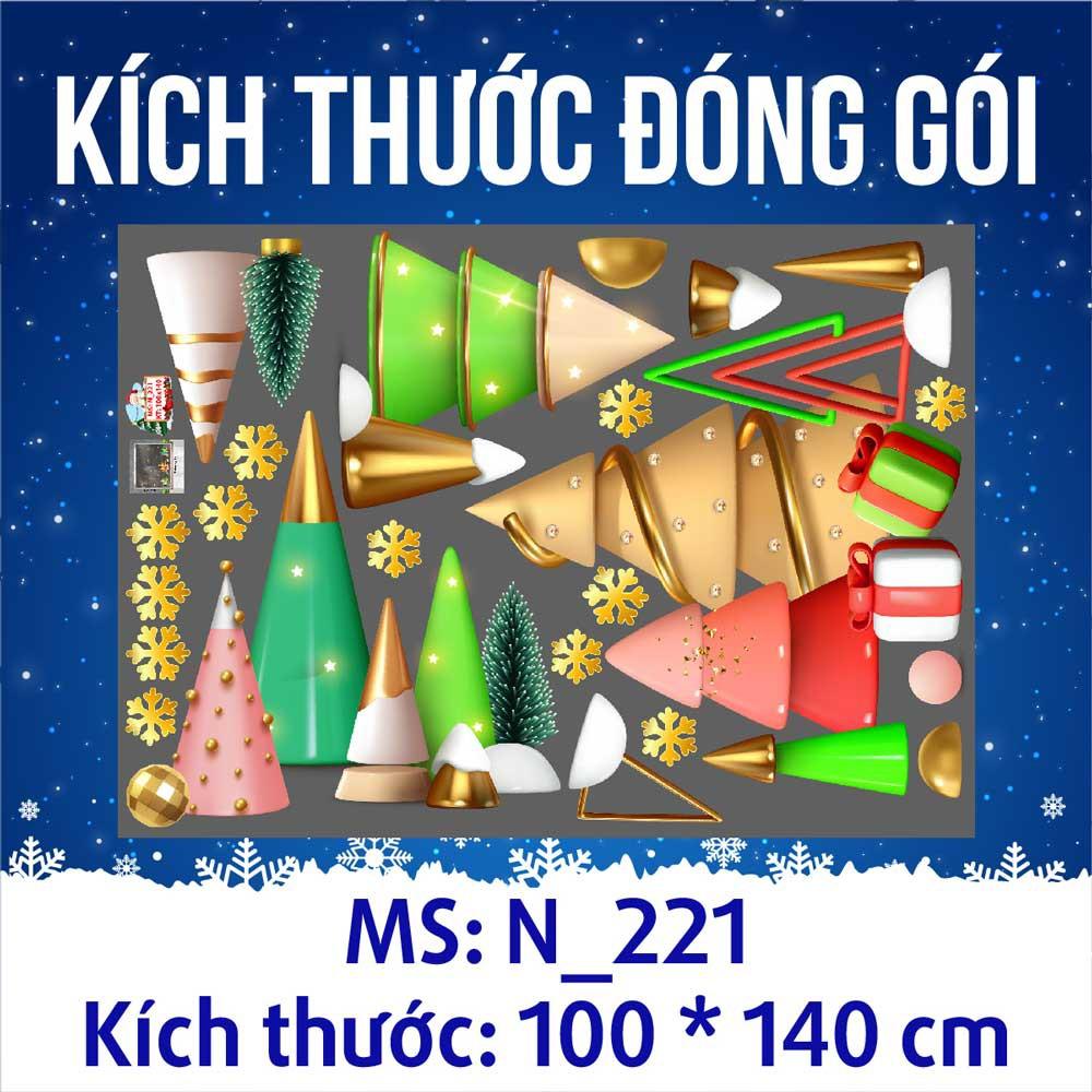 DECAL TRANG TRÍ GIÁNG SINH NOEL SỐ 105