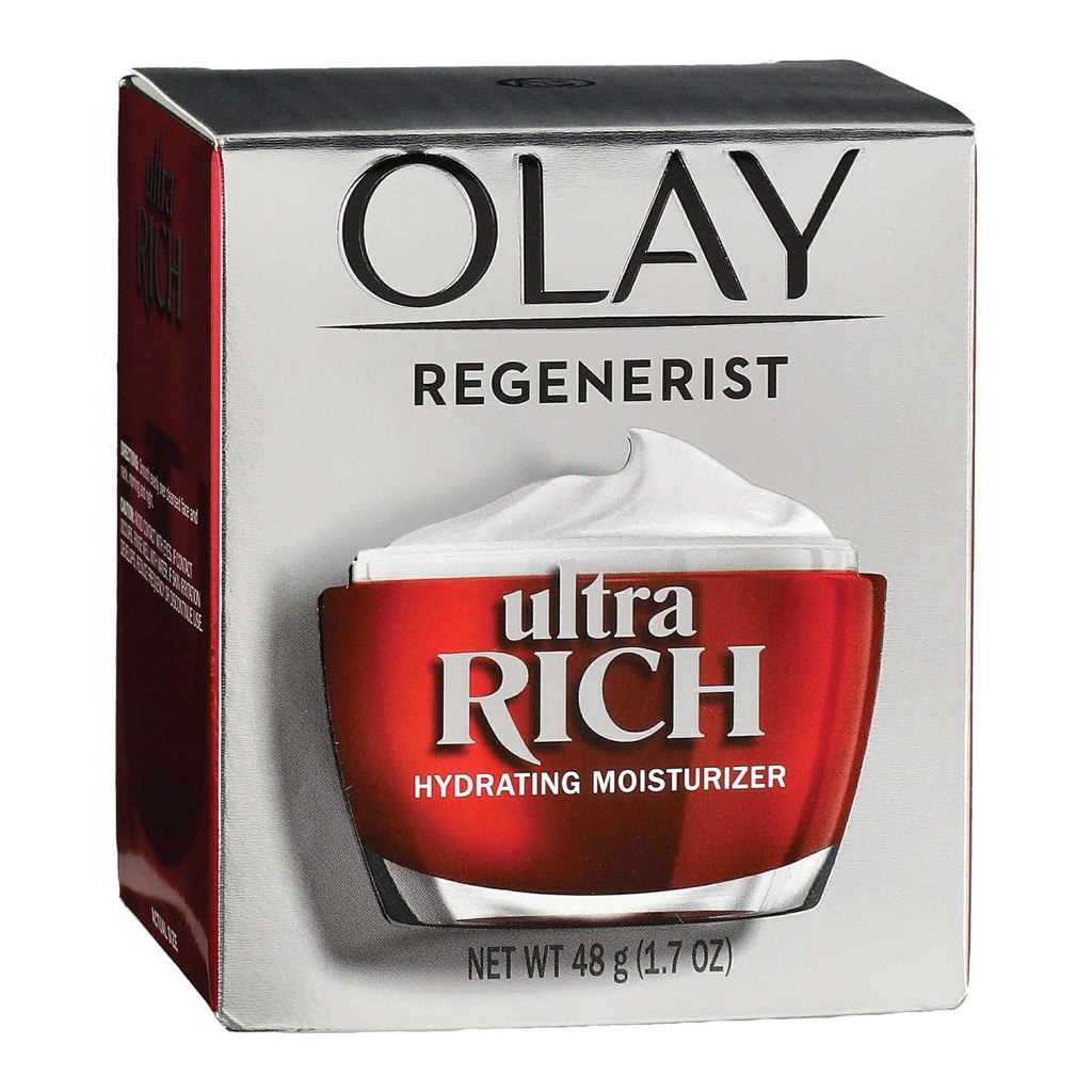 Kem Dưỡng Da Siêu Dưỡng Ẩm Olay Regenerist UltraRich hydrating moisturizer Hộp 48g của Mỹ