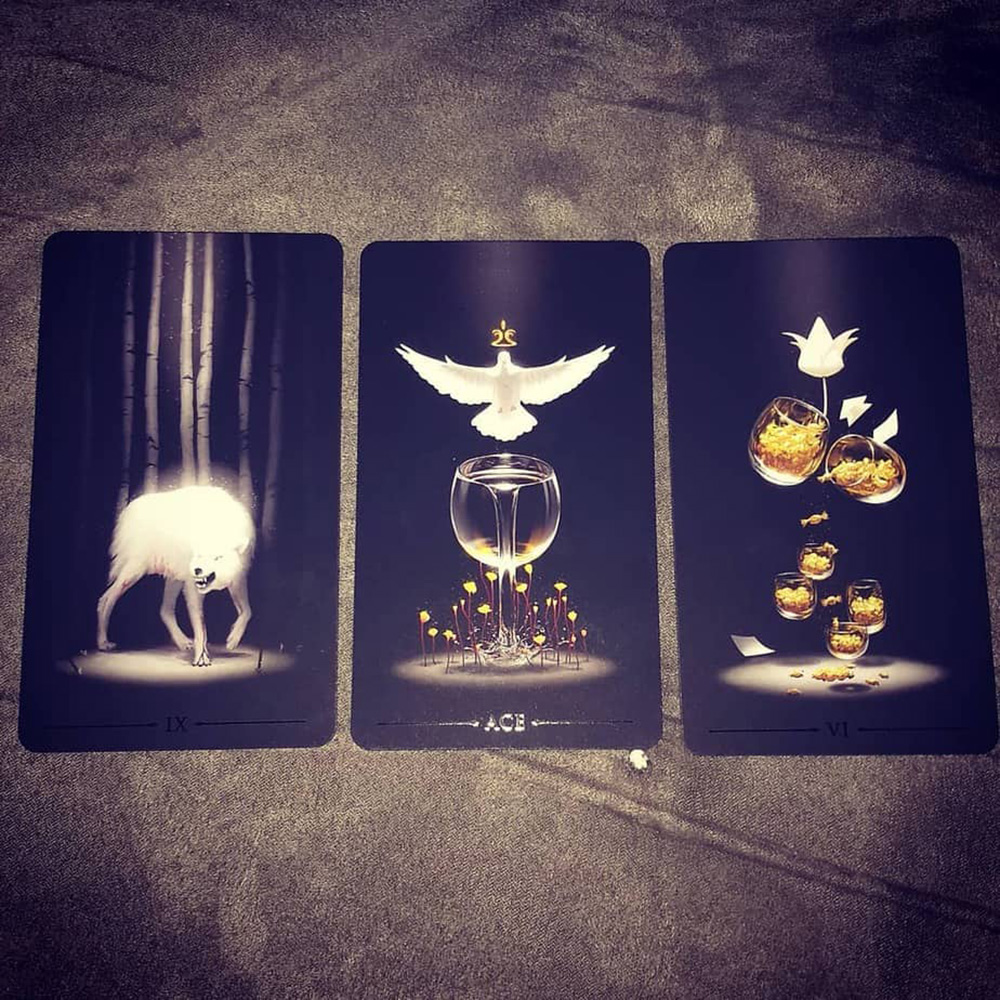 Bộ Bài True Black Tarot - Khai Phá Sắc Đêm Trong Tâm Hồn 79 Lá Bài