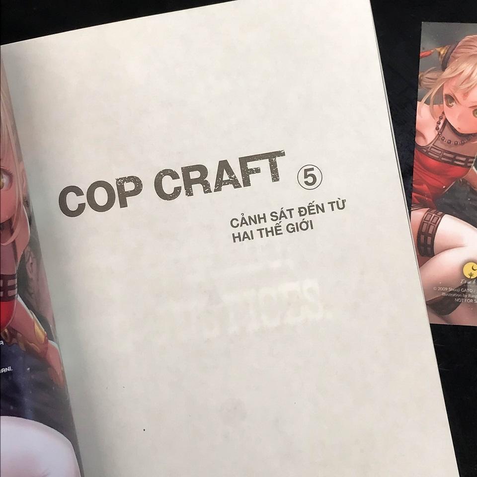 Sách Cop Craft - Cảnh Sát Đến Từ Hai Thế Giới (Tập 5) - Bản Quyền