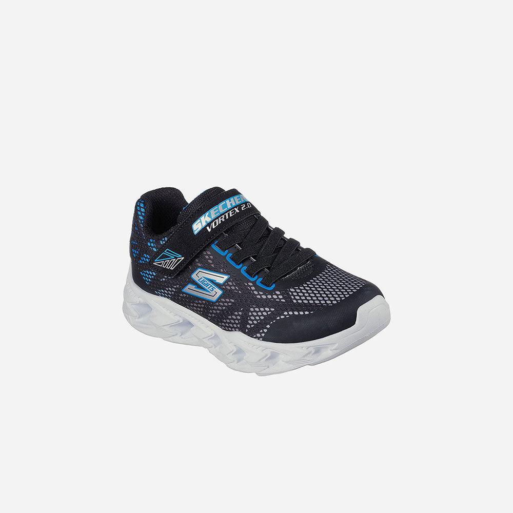 Giày sneaker bé trai Skechers Vortex 2.0 - 400602L-BKBL