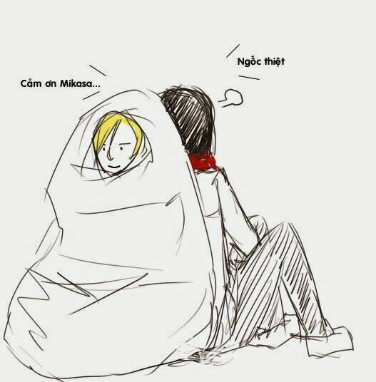 đại chiến titan - doujinshi về các cô gái chapter 23 8