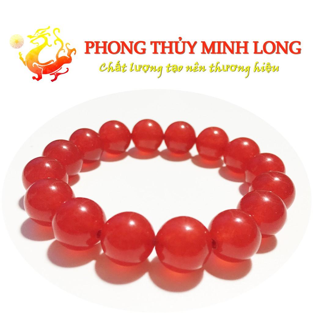 Vòng tay đá Mã Não Đỏ chất lượng 3A