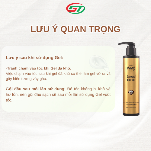 Gel Vuốt Tóc Cazoova Hair Gel 200ml - Giữ Nếp Tóc Xoăn, Dưỡng Tóc Mềm Mại, Bóng Mượt