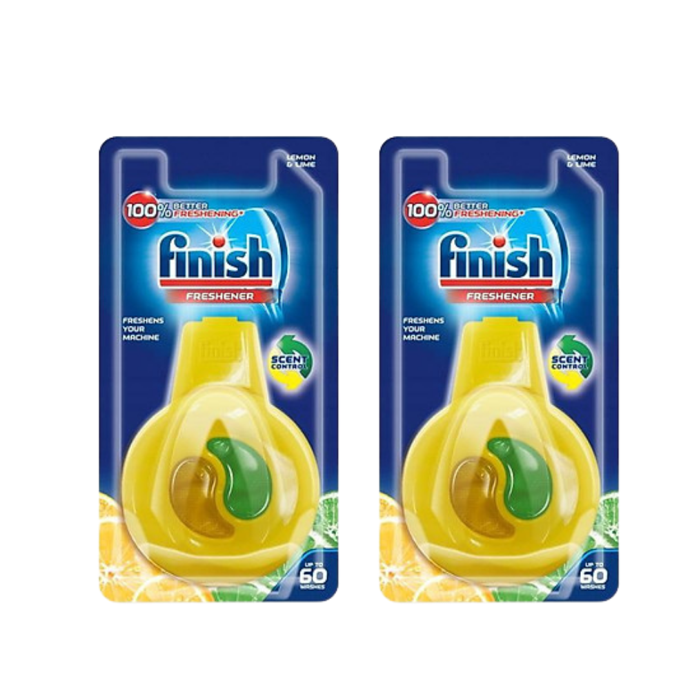 Tinh dầu treo khử mùi máy rửa chén Finish Dishwasher Freshener Odor Stop 60x QT017393