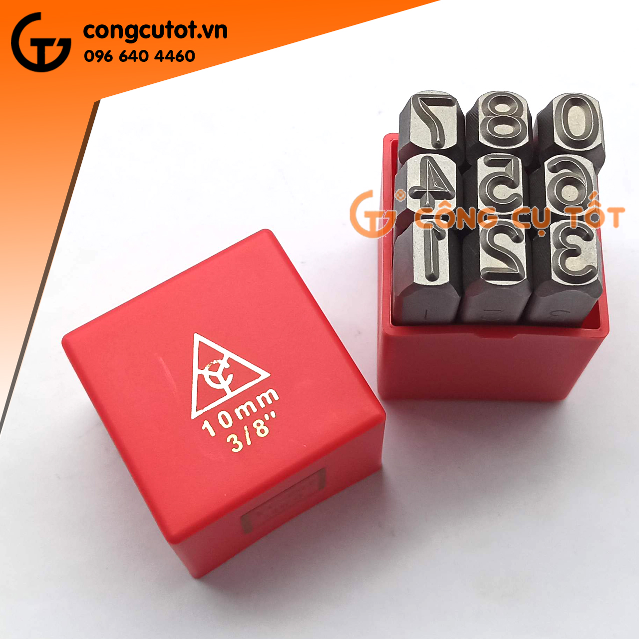 Bộ đóng số Xuôi TOP cỡ 10mm