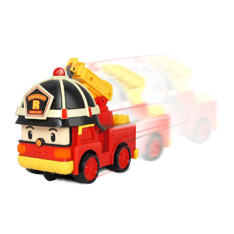 Đồ Chơi Mô Hình Xe Cứu Hỏa Roy Điều Khiển Có Đèn Và Âm Thanh - Robocar Poli 83186
