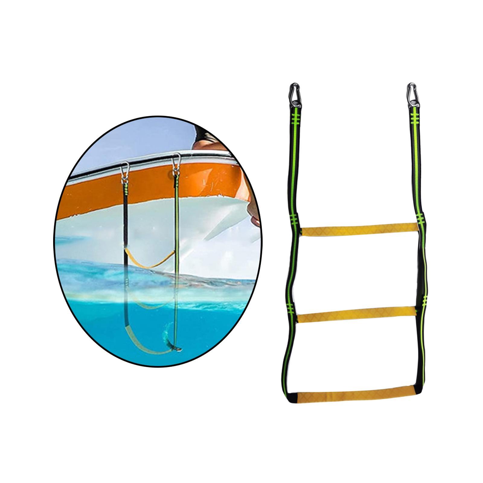 1PC Fire Escape Ladder   for Marine Boat Kayak Boarding Portable Yacht