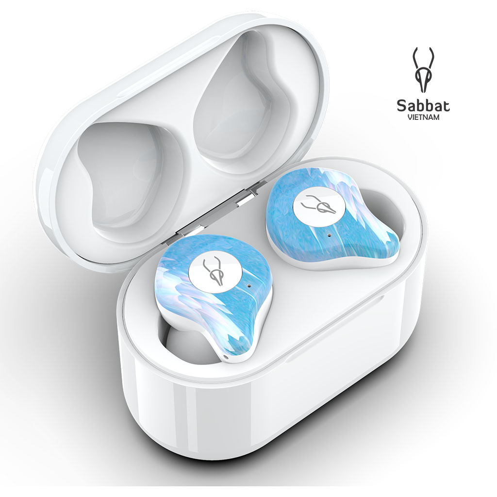 Tai nghe bluetooth Sabbat X12 ultra phiên bản vân đá cẩm thạch - Marble