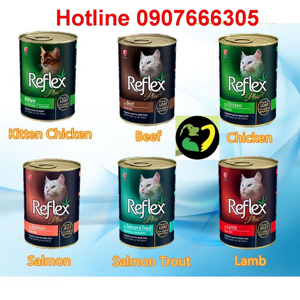 Pate Reflex Plus 400g cho mèo mọi lứa tuổi