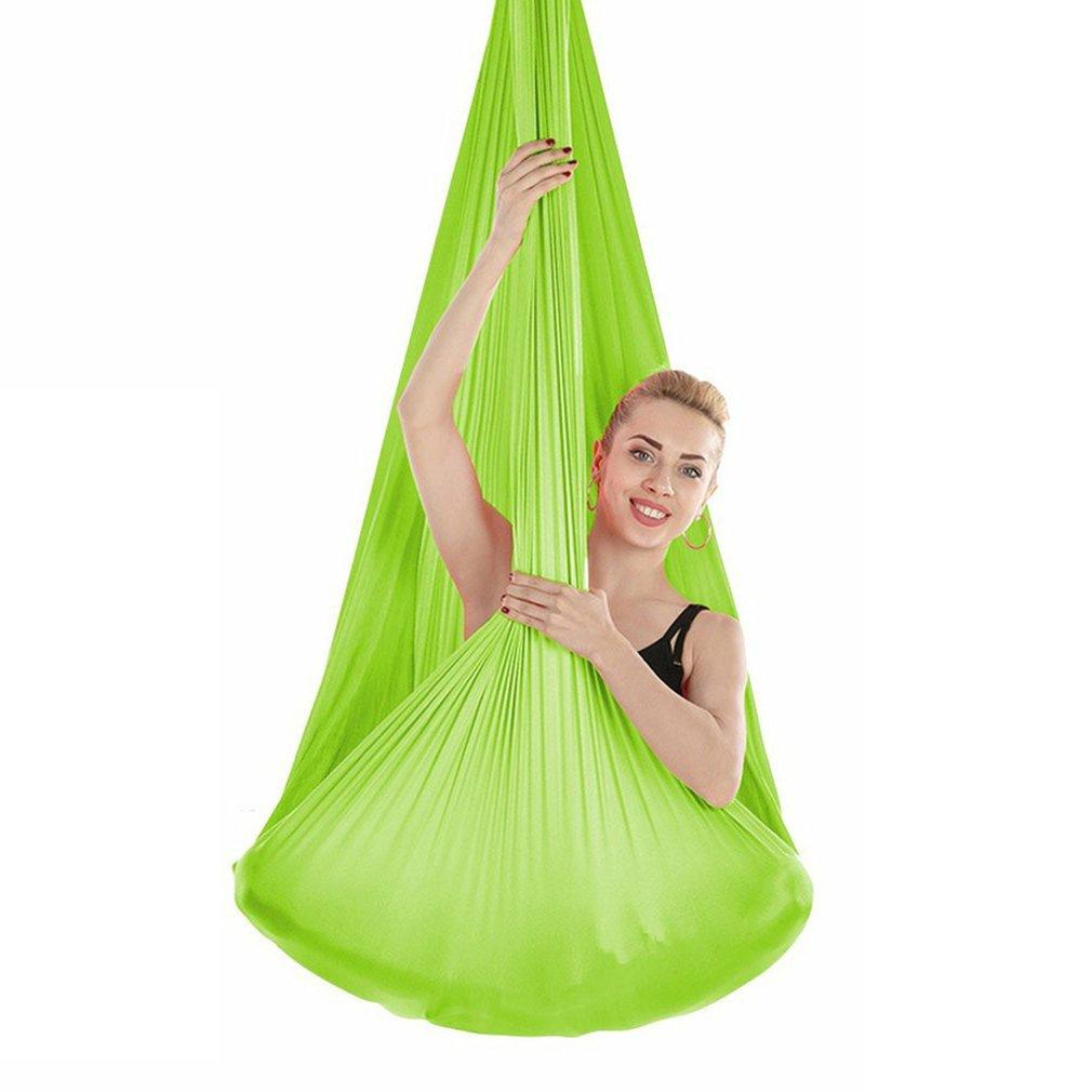 Cảm Giác Đầm Dành Cho Trẻ Em Và Thanh Thiếu Niên Trên Không Co Giãn Yoga Võng Trong Nhà Xoay Cho Bé Tập Thể Dục Đào Tạo Phụ Kiện Tập Yoga Dây