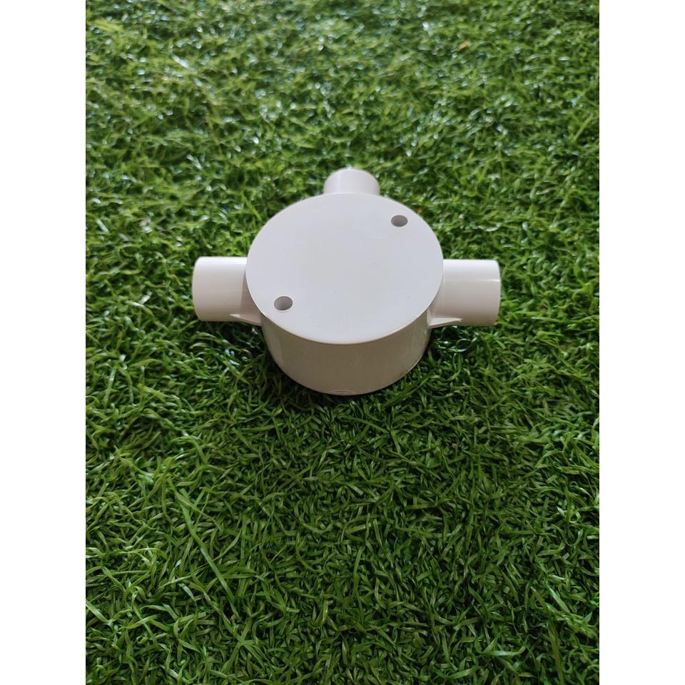 Hộp nối dây điện box tròn chia ngã phi 20.