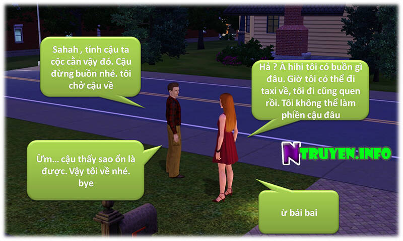truyện sims - bí mật màu xanh chapter 2 50