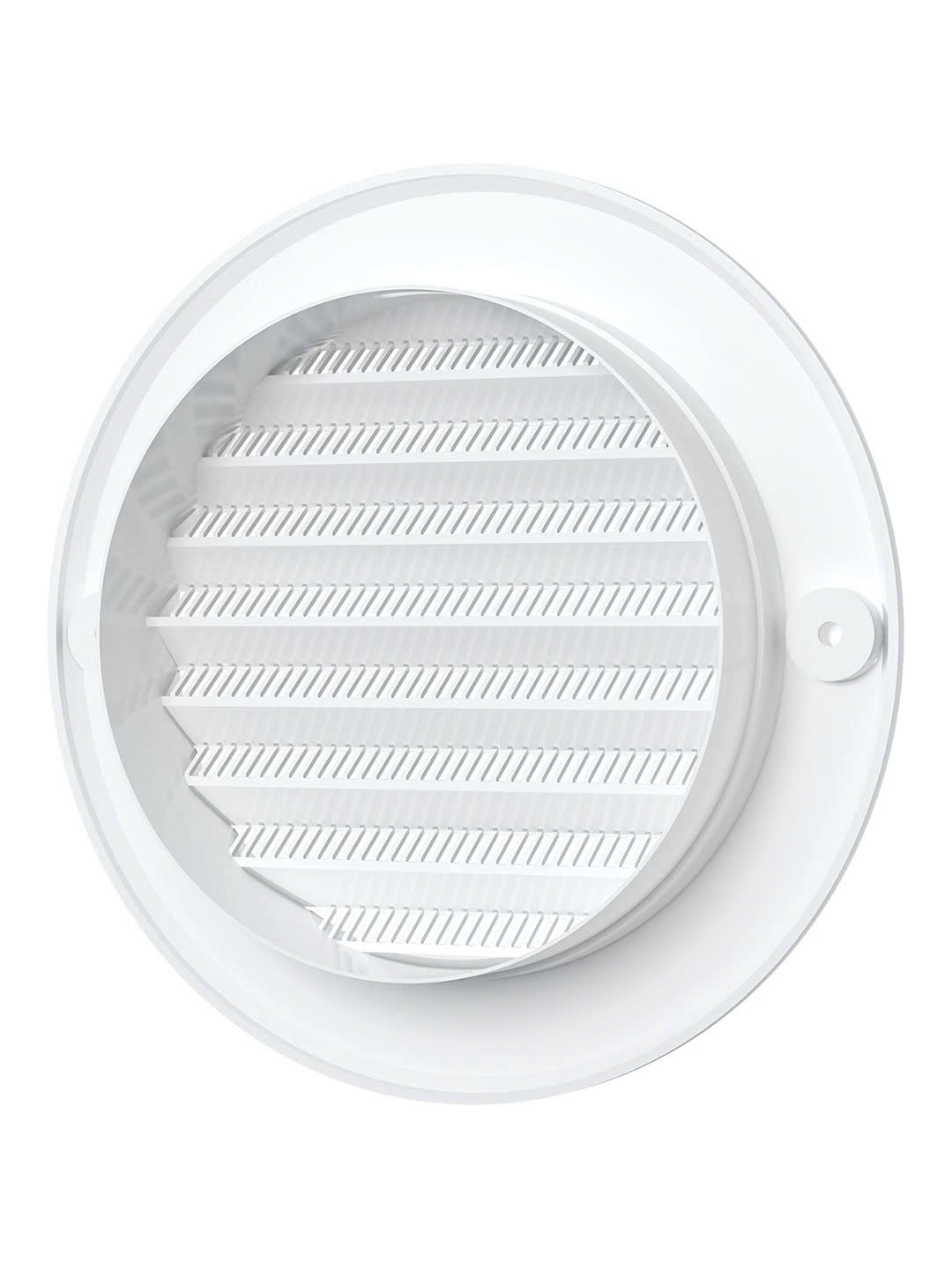 Cửa gió tròn NHỰA có lưới chắn côn trùng D160 x D200 - 16RKS - Hàng nhập khẩu