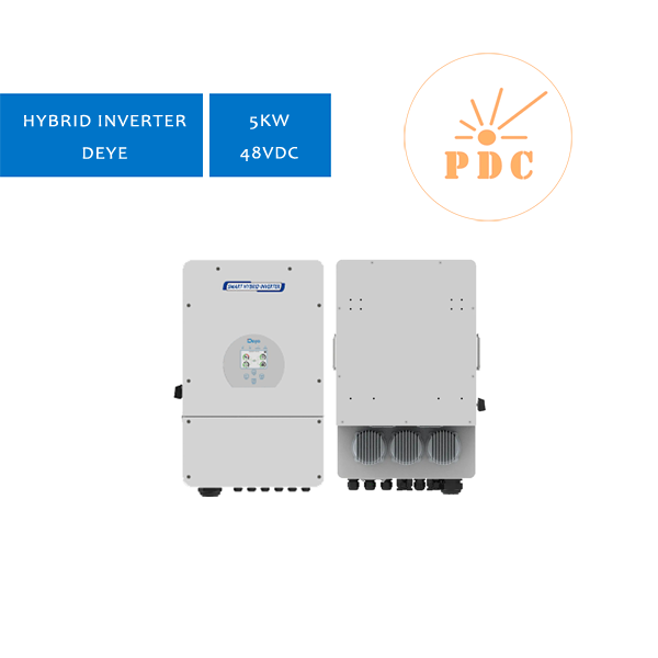 Máy Inverter hòa lưới có lưu trữ DEYE 1 Pha 5KW - Hybrid Solar Inverter