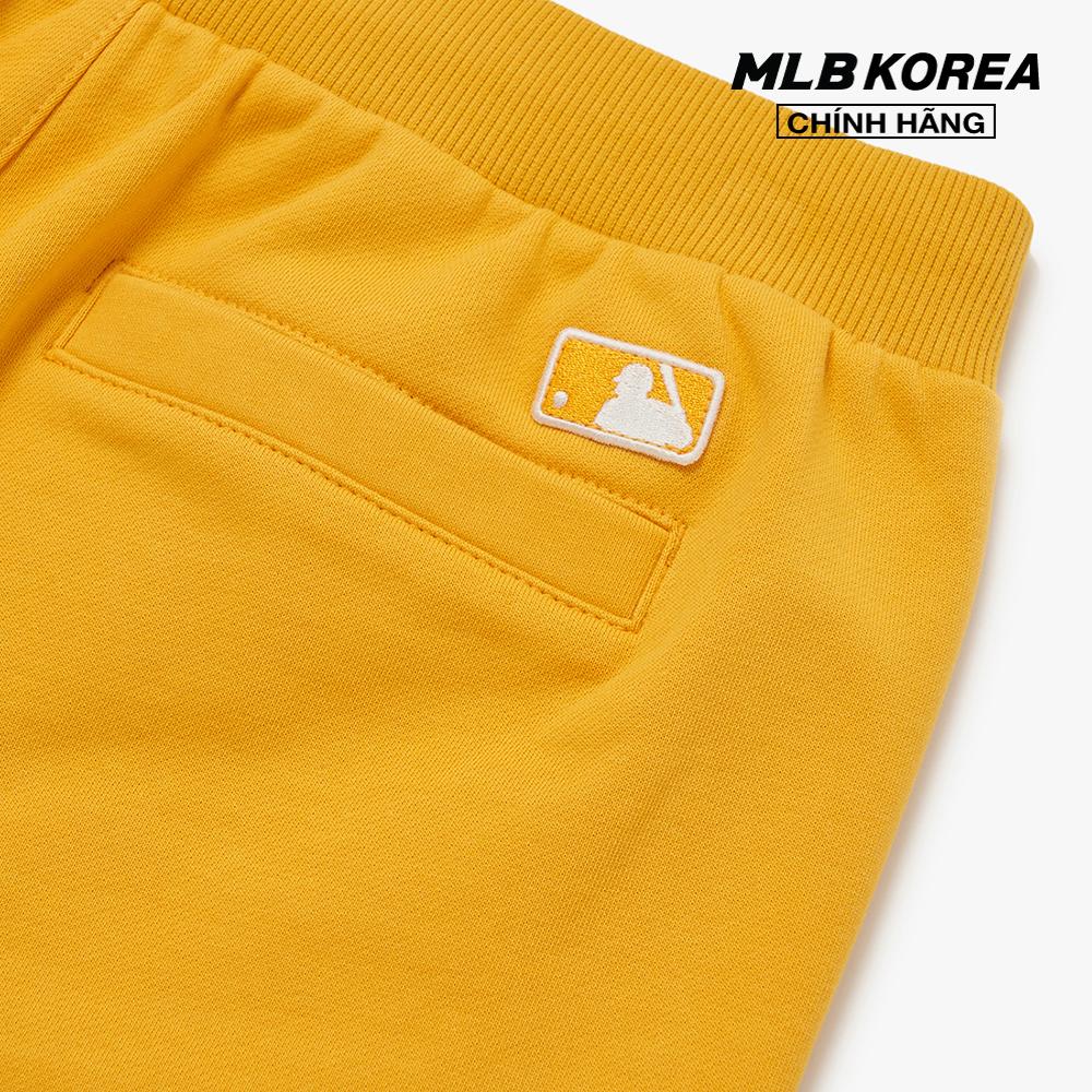 MLB - Quần shorts lưng thun Basic Big Logo 3ASPB0223