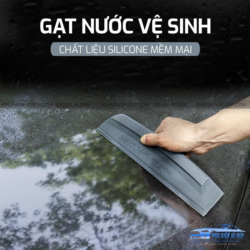 Cây gạt nước Silicon Nguyên Khối cầm tay mềm vệ sinh kính cho xe hơi