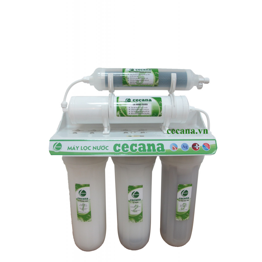 Máy lọc nước Cecana CA6 Ceramic Nano mọi nguồn nước không điện - Hàng chính hãng